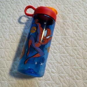 Spider Man Halloween water bottle